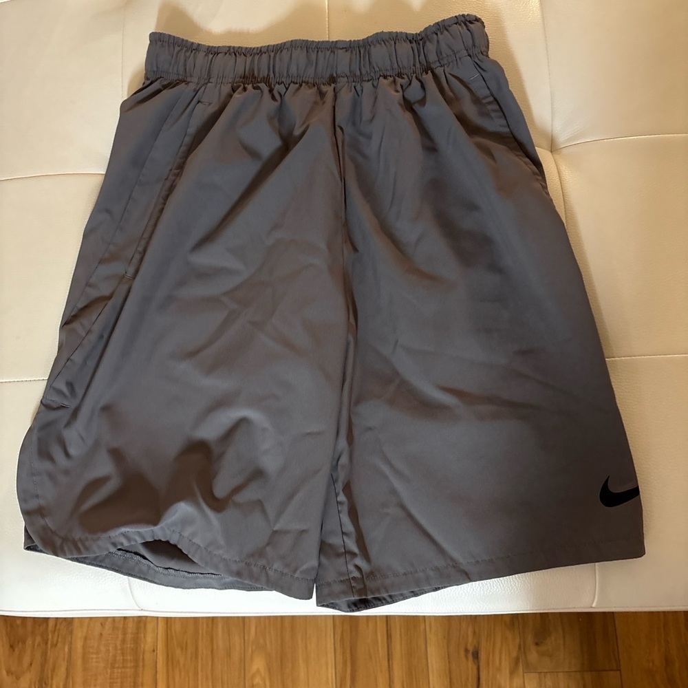 Nike Charcoal Gray Sports Shorts